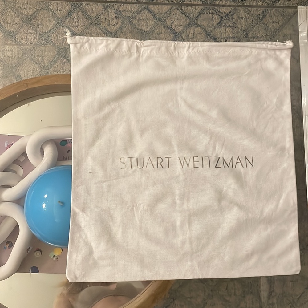 Stuart Weitzman Draw String Dust Bag - image 1